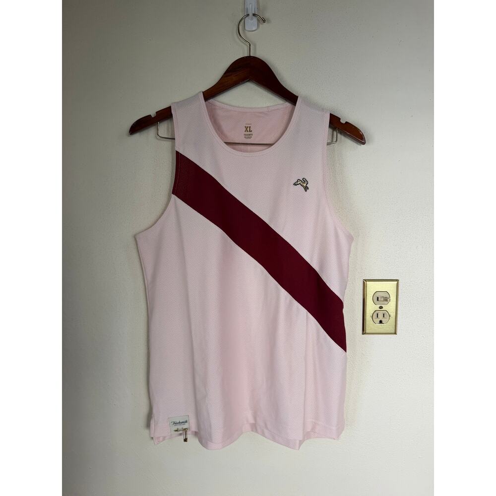 Rare Tracksmith Women’s Van Cortlandt Singlet Pink Tank Top
